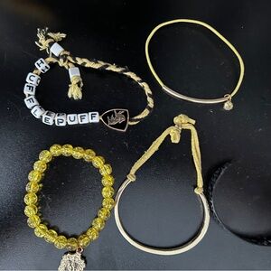 Warner Bros. Hufflepuff Bracelet Collection